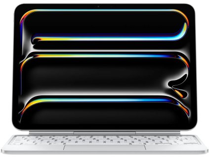 Apple Magic Keyboard pre iPad Pro 11" (M4) - Česky - Biela (MWR03CZ/A)