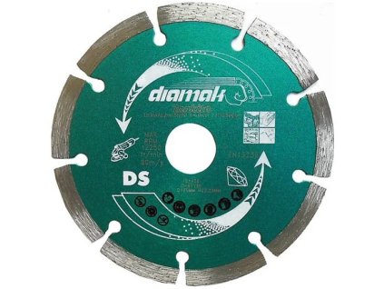 Diamantový rezný kotúč Makita DiaMak 125x22,23mm, 10ks (D-61139-10)
