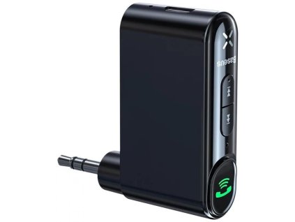 Audio adaptér Bluetoooth Baseus Qiyin čierny