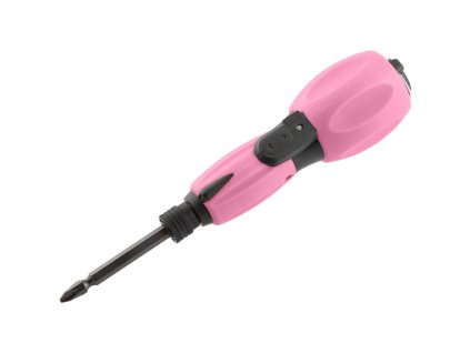 Fieldmann FDS 10104-A AKU skrutkovač, ružový