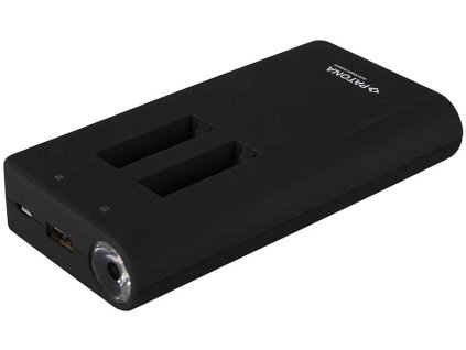 Nabíjačka PATONA pre digitálnu kameru Dual GoPro Hero 4 s powerbankou 7500 mAh