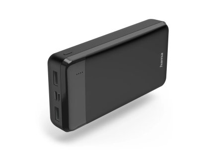 Hama Eco Power 20, powerbanka, 20000 mAh, 2 A, 2 výstupy: 2x USB-A