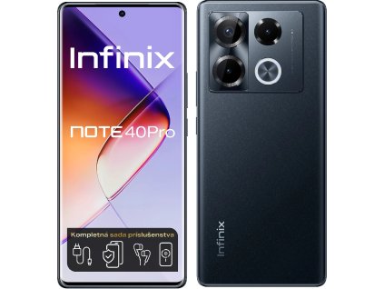 Infinix Note 40 Pro 12+256GB Obsidian Black
