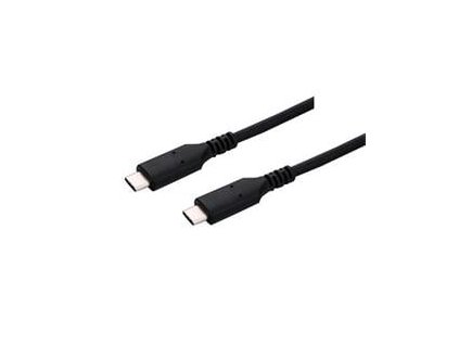 C-TECH USB 4.0, Type-C (CM/CM), PD 100W, 40Gbps, 1m, čierna