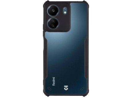 Taktický kryt Quantum Stealth pre Xiaomi Redmi 13C/Poco C65 Clear/Black