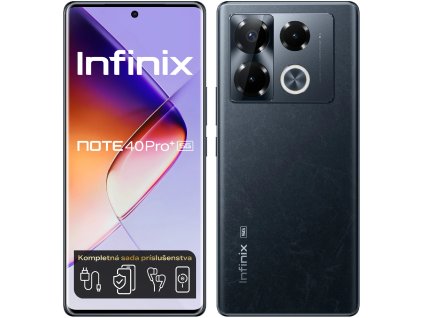 Infinix Note 40 Pro+ 5G 12+256GB Obsidian Black