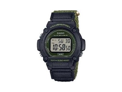 Pánske digitálne náramkové hodinky Casio W-219HB-3AVEF