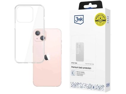 3mk ochranný kryt Armor case pre Apple iPhone 14, číry