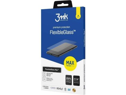 Hybridné sklo 3mk FlexibleGlass Max pre Apple iPhone 11, čierne