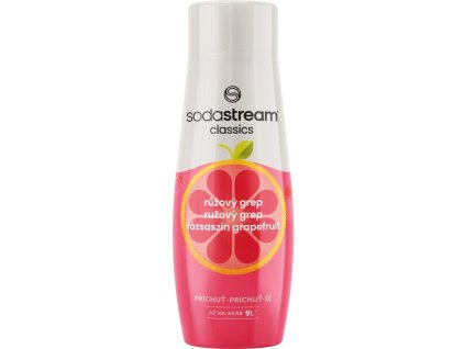 SodaStream Sirup príchuť PINK GREP 440ml NOVINKA