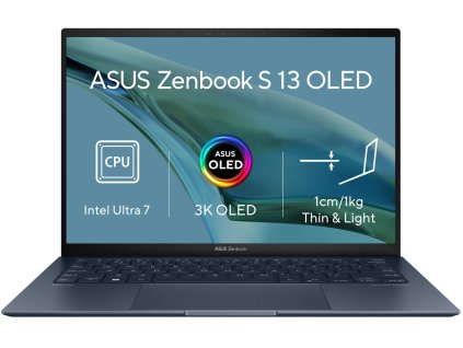 ASUS Zenbook S 13 OLED UX5304MA-OLED008X Ponder Blue celokovový