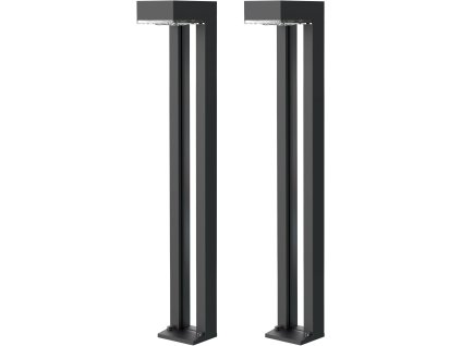 Vonkajšie solárne LED svetlo Viking SR07 - 2ks