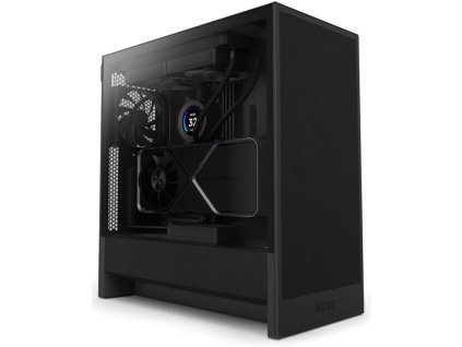 NZXT H5 Flow, čierna