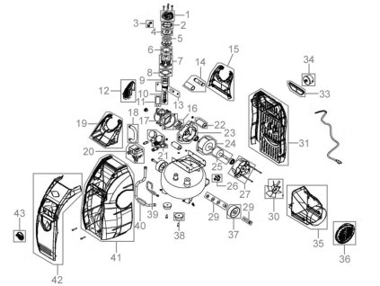Náhradný diel Güde - Koleno 90°