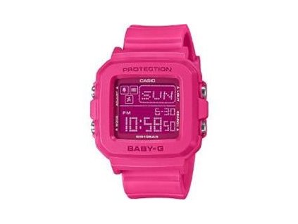 Casio BGD-10K-4ER Dámske digitálne náramkové hodinky, ružové
