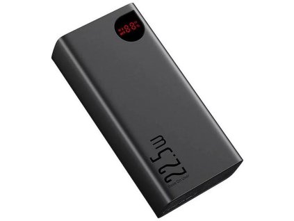 Power banka Baseus Adaman 40000mAh 22,5W 3x USB-A/micro USB/USB-C čierna