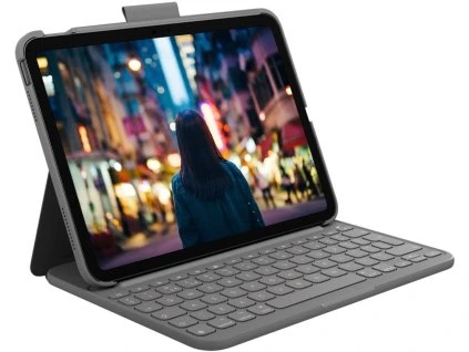 Logitech Slim Folio pre iPad (10. generácia) - GREY - US - INTNL
