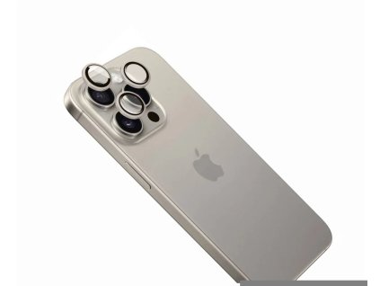 Sklo na fotoaparát FIXED pre Apple iPhone 16 Pro/16 Pro Max, zlaté