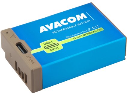 AVACOM batéria Canon LP-E17 USB-C Li-Ion 7,4 V 950 mAh 7Wh