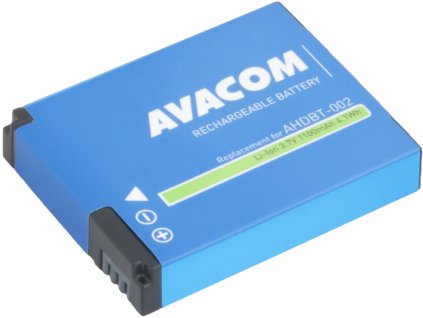 AVACOM GoPro batéria AHDBT-001, AHDBT-002 Li-Ion 3,7V 1100mAh 4,1Wh
