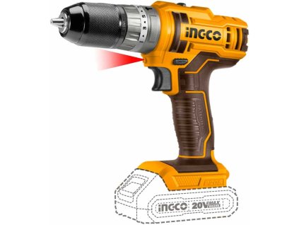 Ingco CIDLI201452E AKU vŕtací skrutkovač s príklepovým pohonom vrátane 2ks akumulátora a nabíjačky