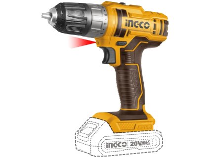 Ingco CDLI200528E AKU skrutkovač vrátane 2ks batérie a nabíjačky