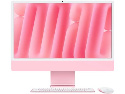 Apple iMac 24" M4 čip 10jadrový CPU/10jadrový GPU,24 GB,512 GB SSD,Ružový