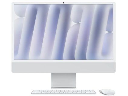 apple imac 24 m4 chip 10core cpu 10core gpu 16gb 512gb ssd silver ien532804