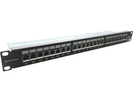 conexpro 19 patch panel stp cat6a 24 portu 1u ien533206