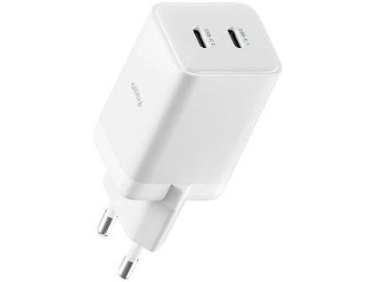 Allity GaN PD QC ATC-01-45WCC 2x USB-C 45W biela