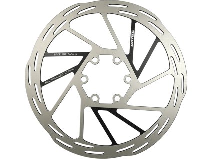 Brzdový kotúč SRAM Paceline - 160 mm (vrátane oceľových skrutiek) Zaoblený - 6 otvorov