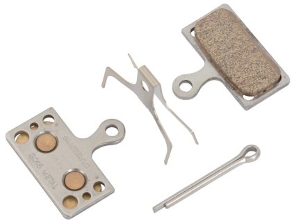 SHIMANO brzdové doštičky G04S-MX kovové MTB 2-pístové 1 pár