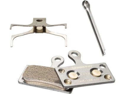 SHIMANO brzdové doštičky G04Ti-MX kovové MTB 2-pístové 1 pár