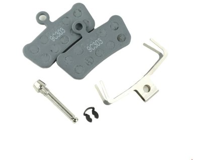 Brzdové doštičky SRAM organické/oceľové (Powerful) - Trail/GUIDE/G2/LEVEL 4PISTON