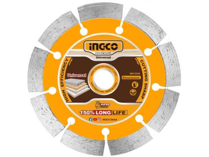 Ingco DMD011251 Rezný kotúč, diamantový, na suché rezanie 125 x 1 mm
