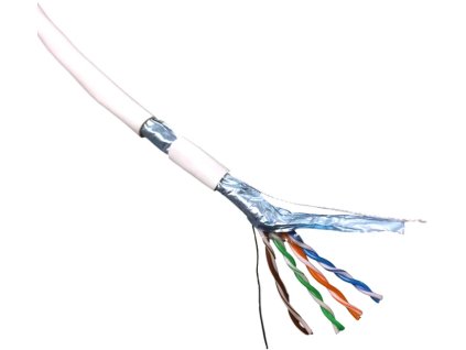 DATACOM FTP kábel CAT5E PVC, Eca 305m box biely