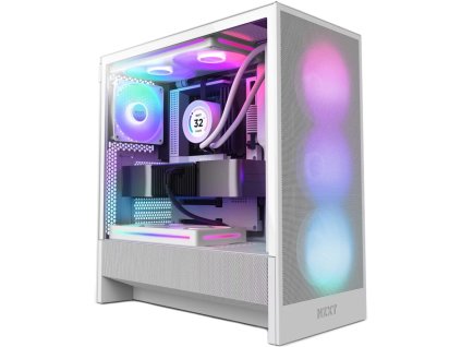 NZXT H5 Flow RGB, biela