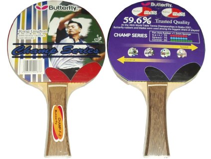 Pálka na stolný tenis Butterfly G1612 Champ F2