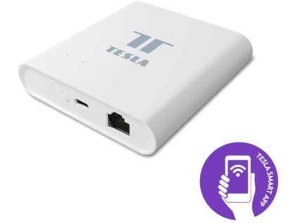 Rozbočovač TESLA Smart RJ45 ZigBee