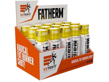 Extrifit Fatherm Shot 15 x 90 ml - citrón