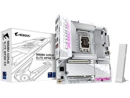 GIGABYTE B860M AORUS ELITE WIFI6E ICE