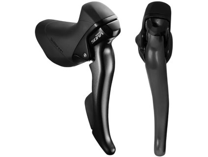 Páka radenia a brzdy SHIMANO SORA ST-R3000 pár 2 x 9 rýchlostí pre výkonovú/kontrolnú brzdu