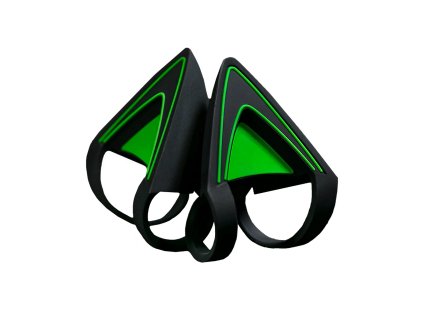 Razer Kitty Ears pre Kraken Green