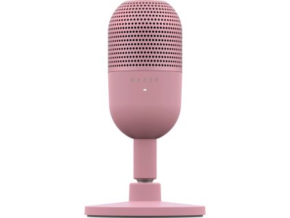 Ultrakompaktný USB mikrofón Razer SEIRÉN V3 MINI Quartz s funkciou Tap-to-Mute