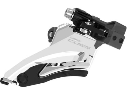 Prehadzovačka SHIMANO CUES FD-U6000 pre 2x10/11 obj. 34,9 + 31,8 prispôsobiť Bočný predný ťah pre 36/40z