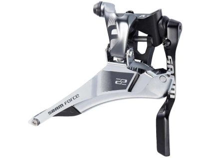 Prehadzovačka SRAM Force22 Yaw s reťazovým hrotom, reťazový krúžok