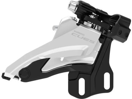 Prehadzovačka SHIMANO CUES FD-U4000 pre 2x9/10 E-type (bez BB dosky) Bočný predný ťah pre 36/40z 14z