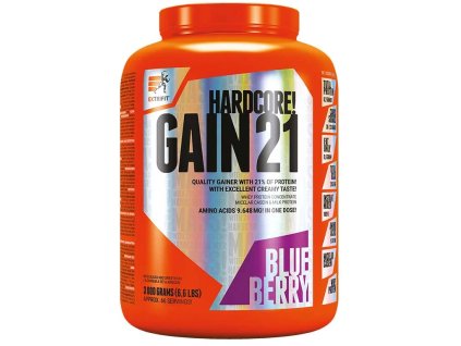 Extrifit Hardcore Gain 21 3000 g - čučoriedka