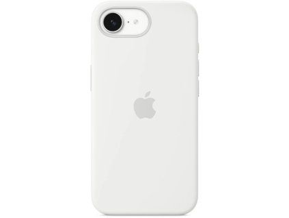 apple iphone 16e silicone case white ien541794