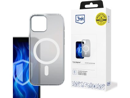 3mk Frosty MagCase White pre Apple iPhone 13